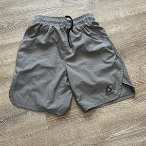 Reebok Gray workout shorts